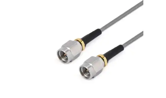 2.92mm to 2.92mm using 3506 Series Low Loss Phase-stable Flexible Cable  DC-40GHz